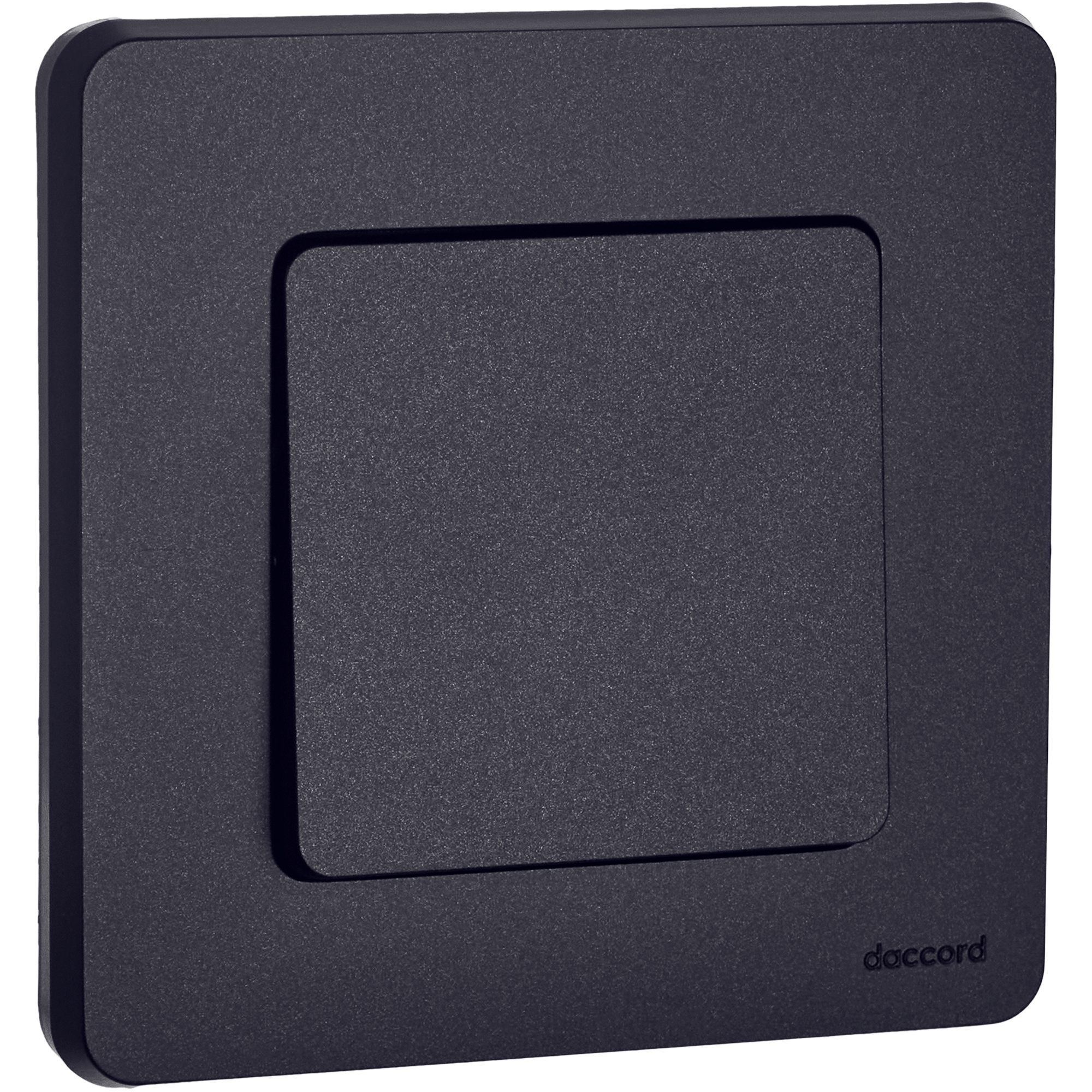             1-пернелі ажыратып-қосқыш INSPIRIA, антрацит /673653/    