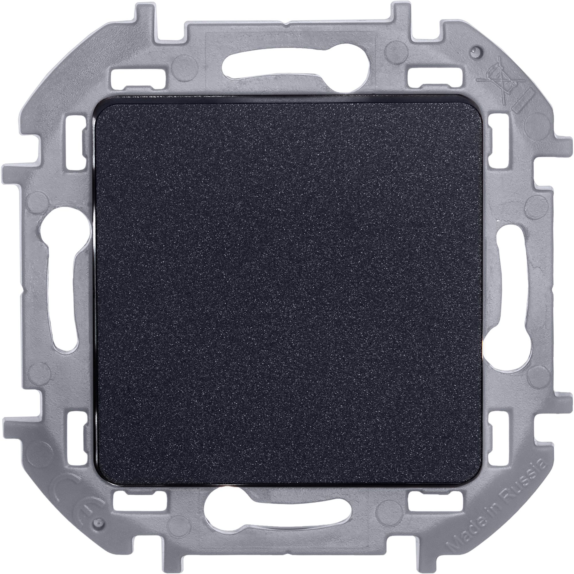             1-пернелі ажыратып-қосқыш INSPIRIA, антрацит /673653/    