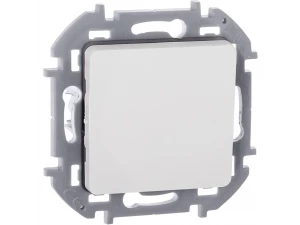 Переключатель одноклавишный INSPIRIA, белый /673650/