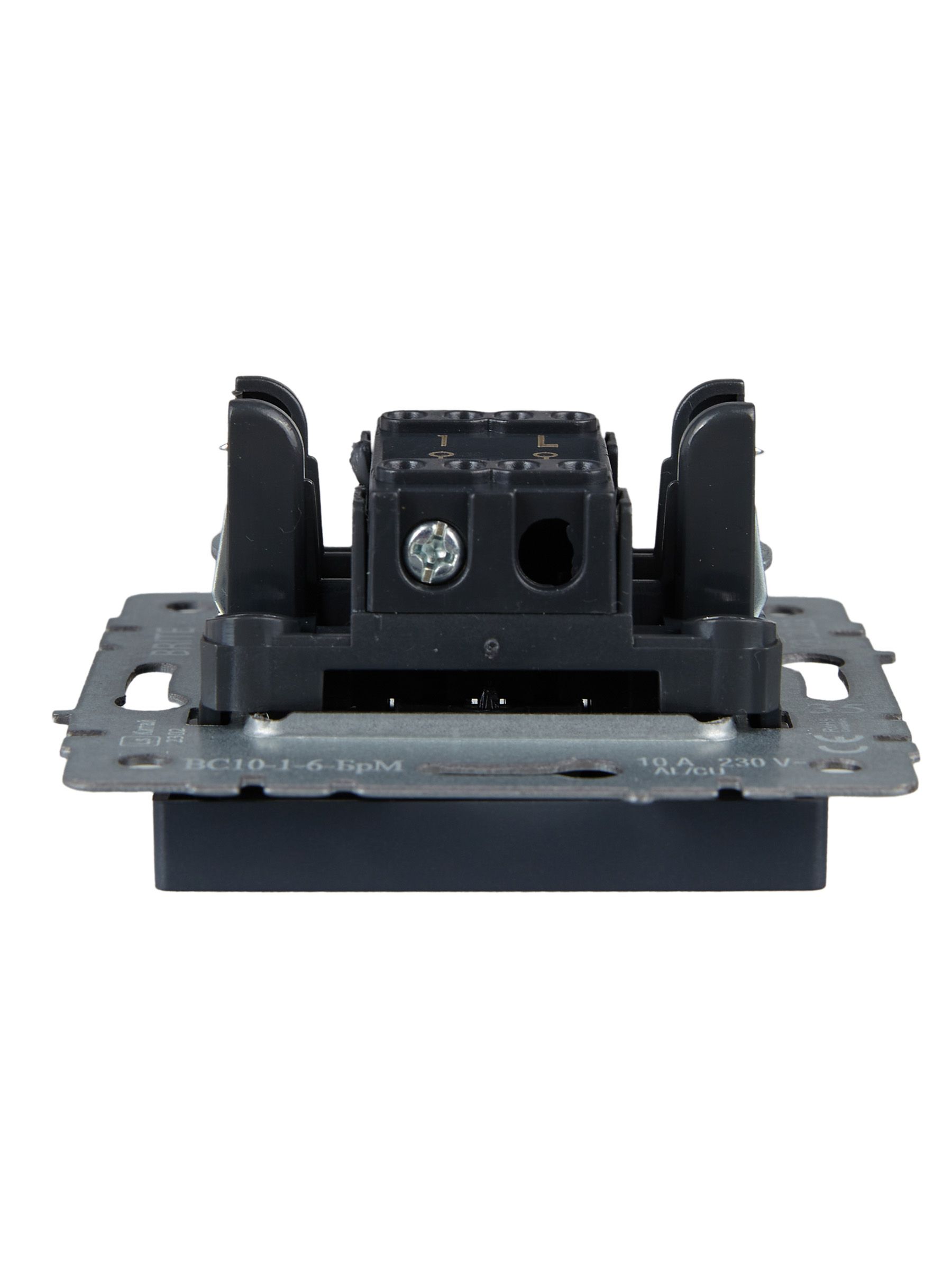             1-пернелі ажыратқыш, өтпелі 10A ВС10-1-6-БрМ маренго BRITE ИЭК    