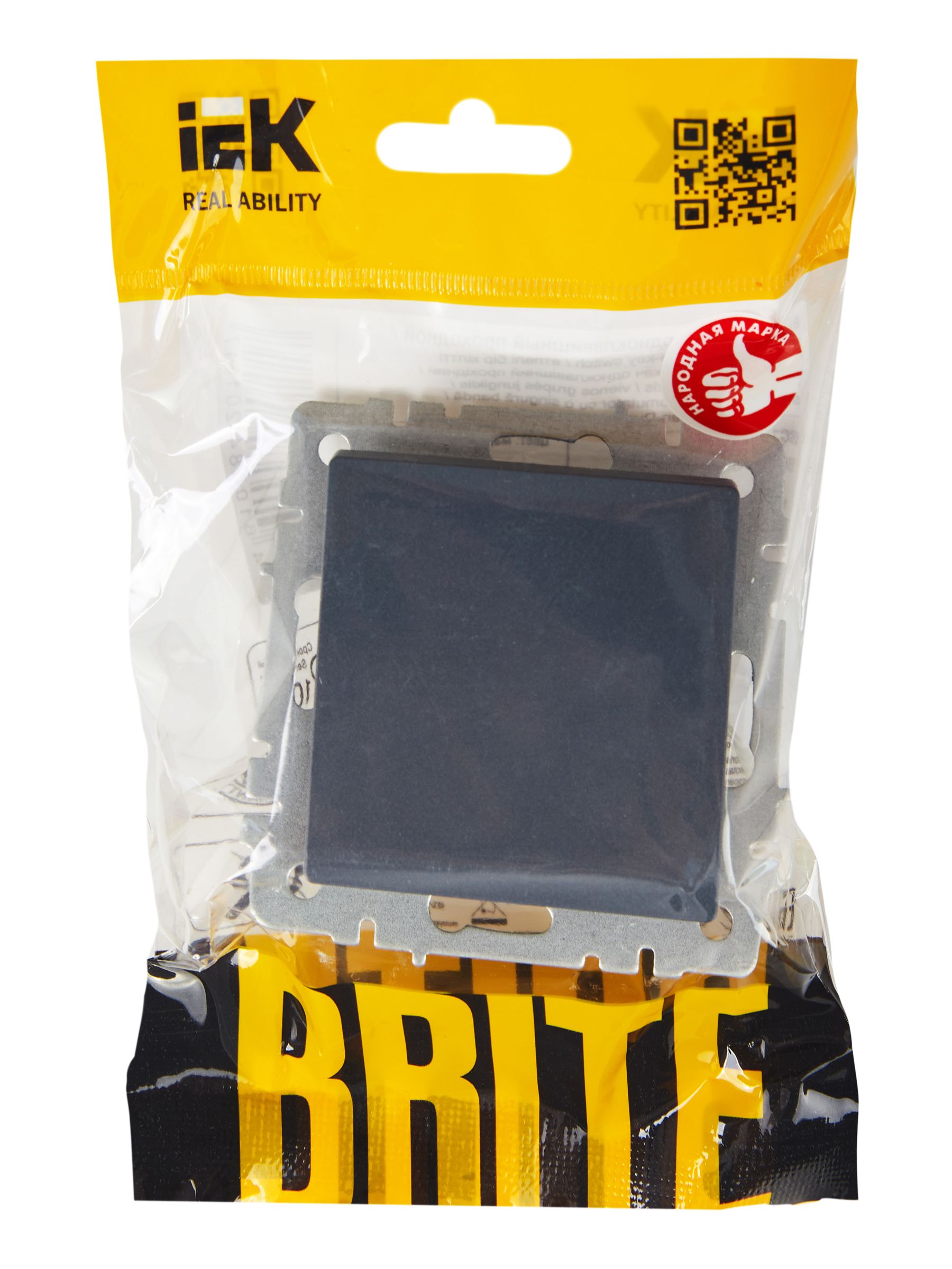             1-пернелі ажыратқыш, өтпелі 10A ВС10-1-6-БрМ маренго BRITE ИЭК    