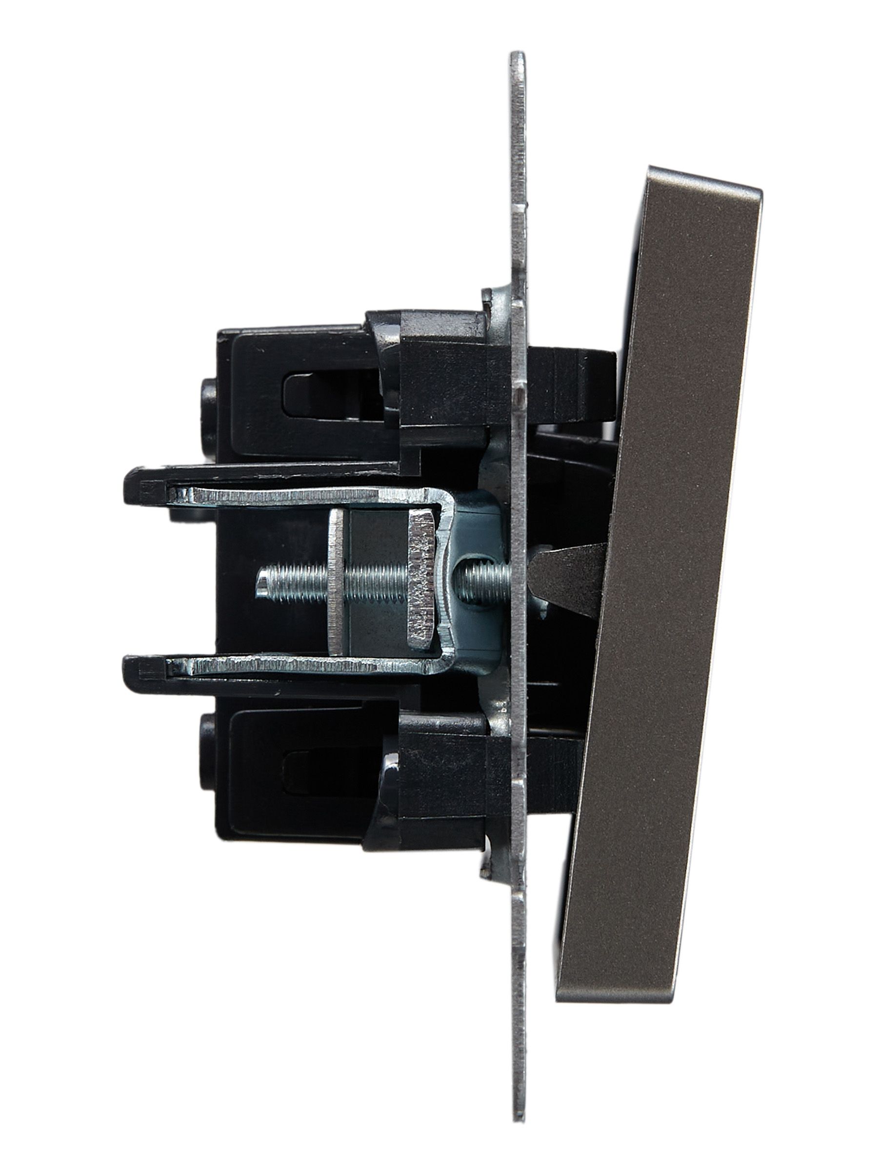             1-пернелі ажыратқыш, өтпелі 10A ВС10-1-6-БрС болат BRITE ИЭК    