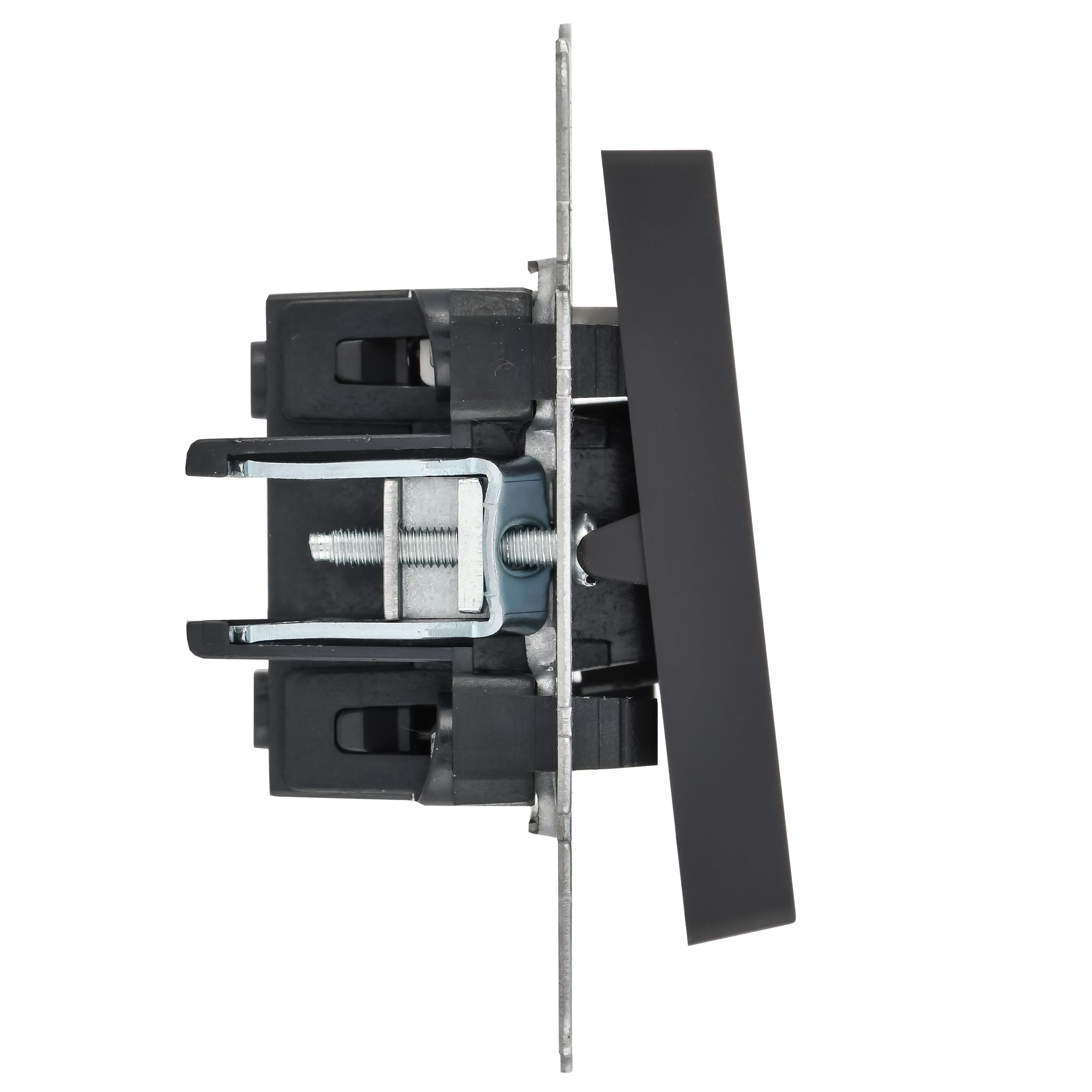             BRITE Индикациялы 1-пернелі ажыратқыш 10A ВС10-1-1-БрГ графит ИЭК    