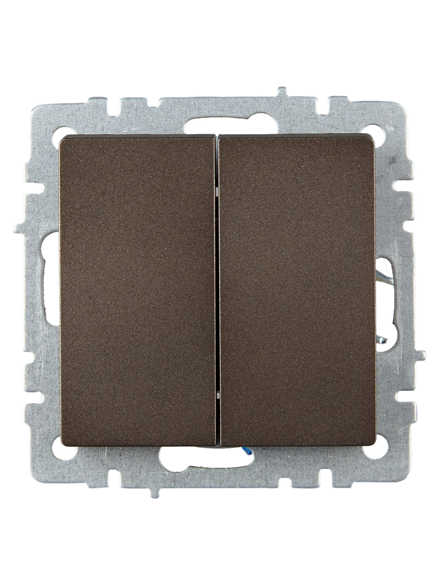             2-пернелі ажыратқыш, өтпелі 10A ВС10-2-6-БрТБ қола BRITE ИЭК    