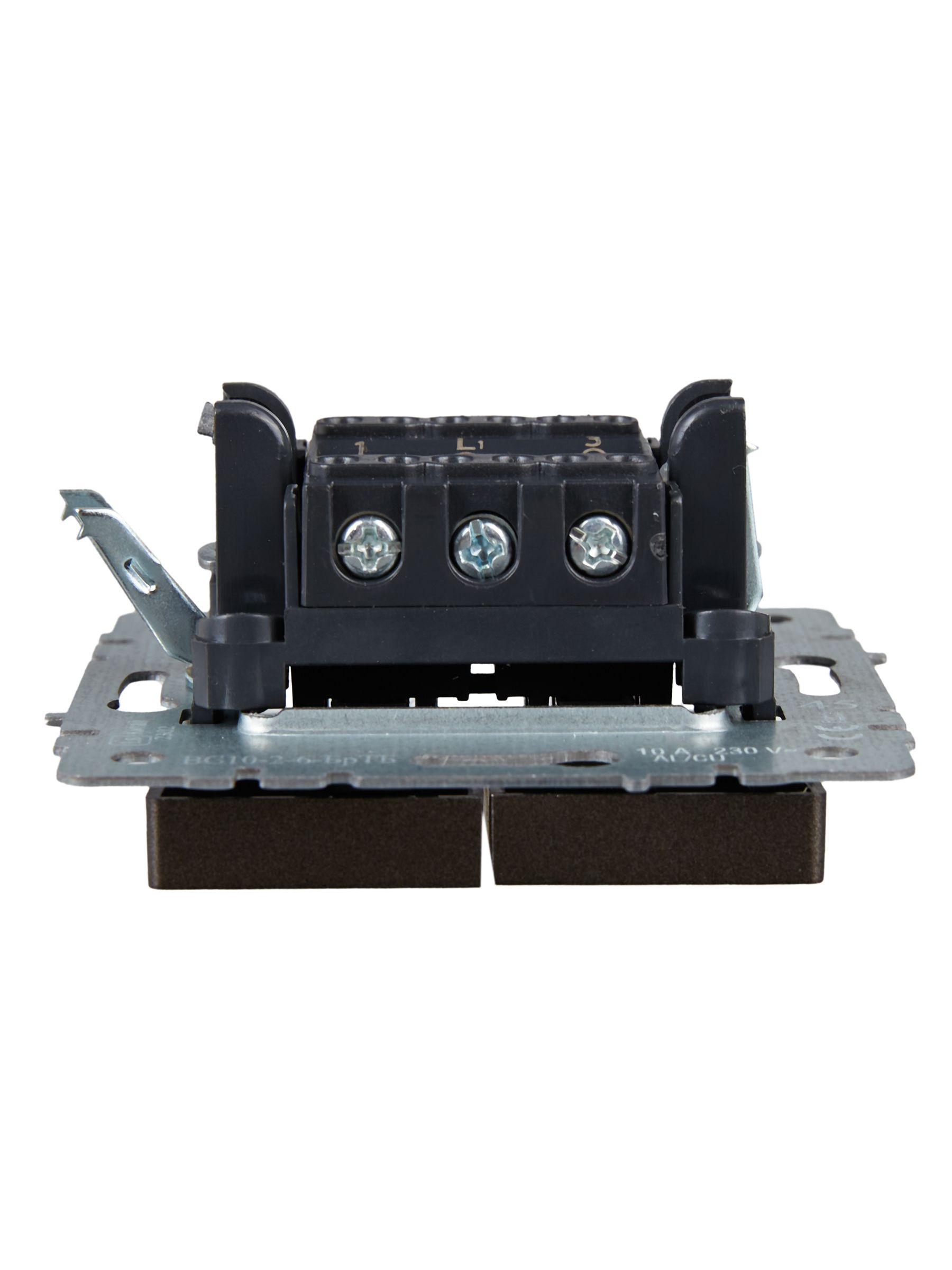             2-пернелі ажыратқыш, өтпелі 10A ВС10-2-6-БрТБ қола BRITE ИЭК    