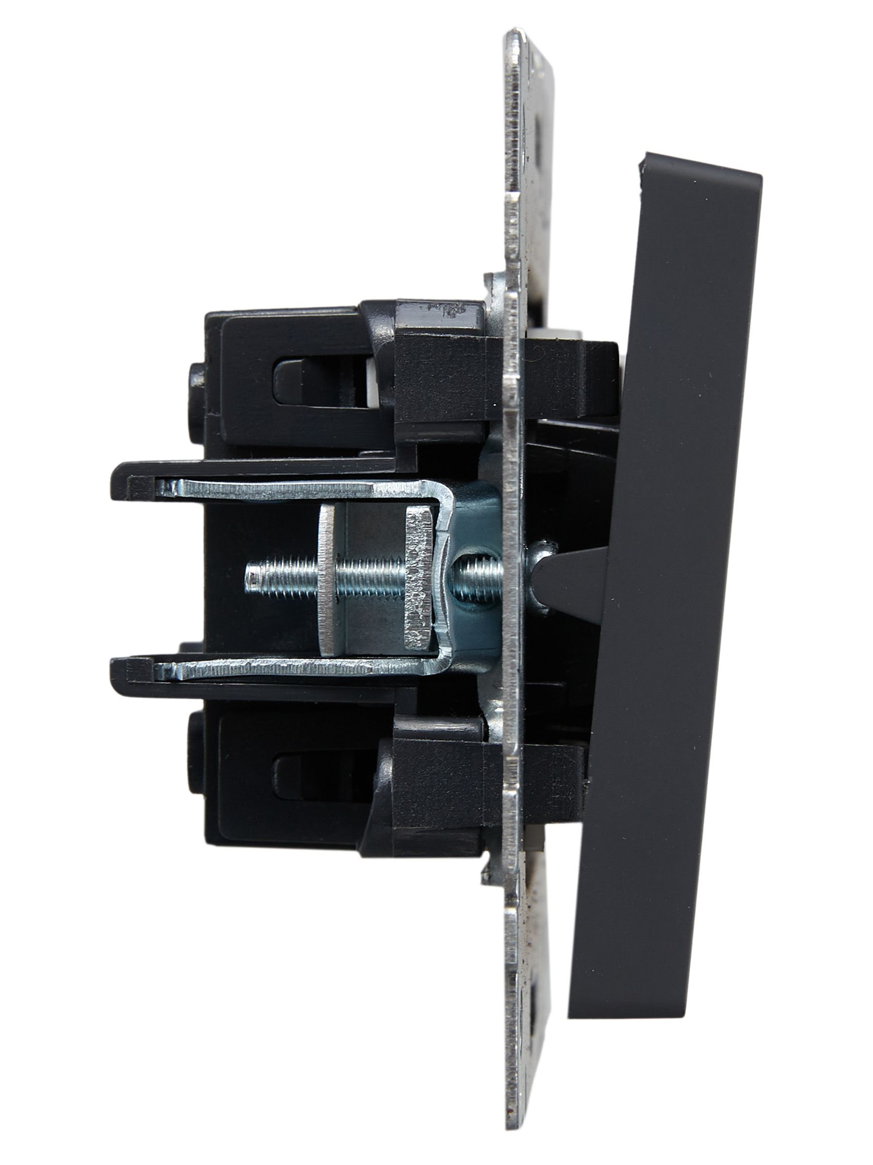             Индикациялы 2-пернелі ажыратқыш, 10A ВС10-2-1-БрГ графит BRITE ИЭК    