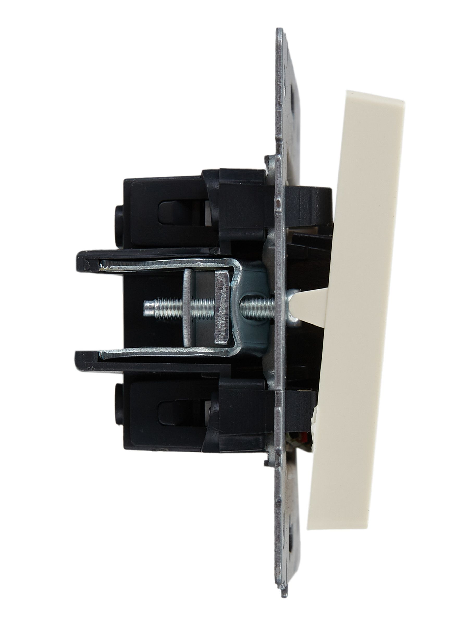             Индикациялы 2-пернелі ажыратқыш, 10A ВС10-2-1-БрКр ақшыл ИЭК    