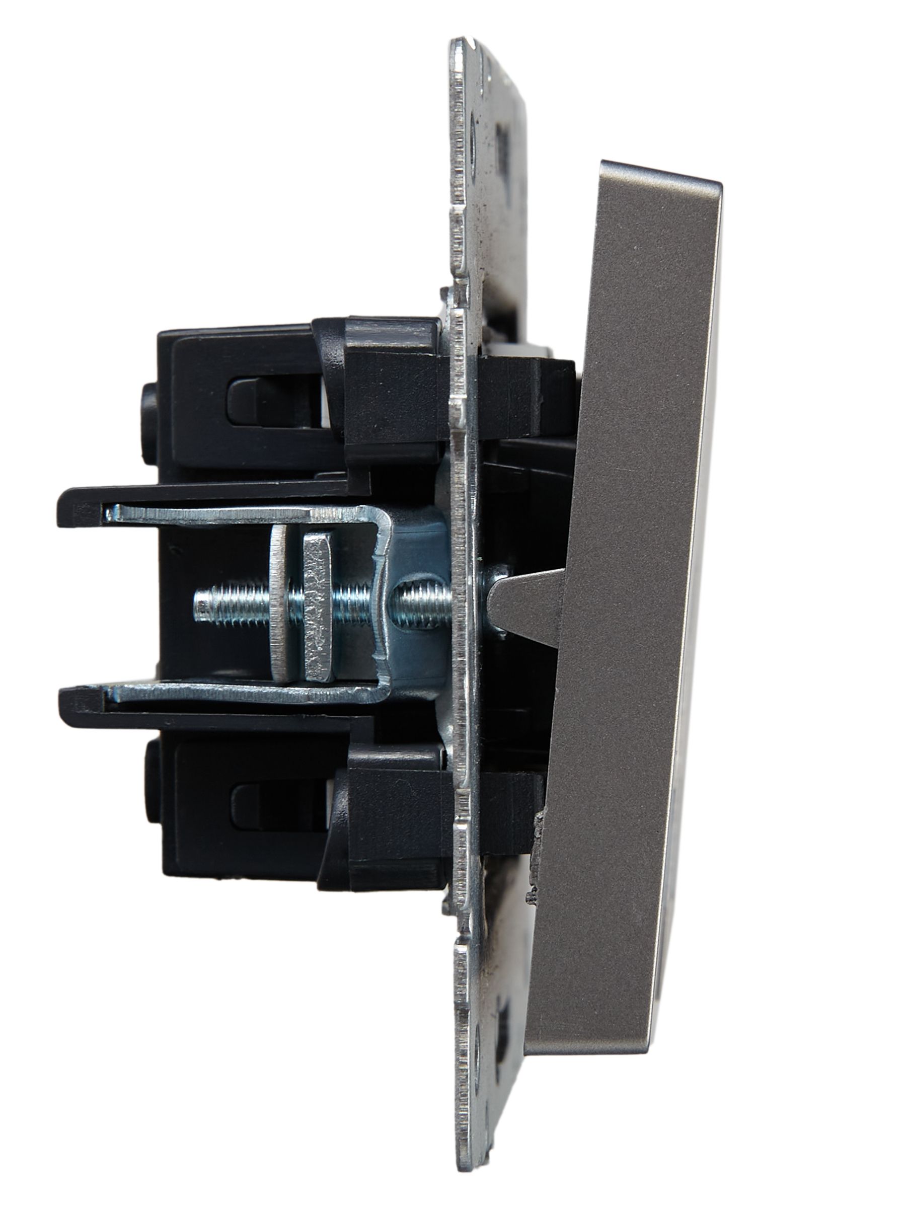             Индикациялы 2-пернелі ажыратқыш, 10A ВС10-2-1-БрС болат ИЭК    