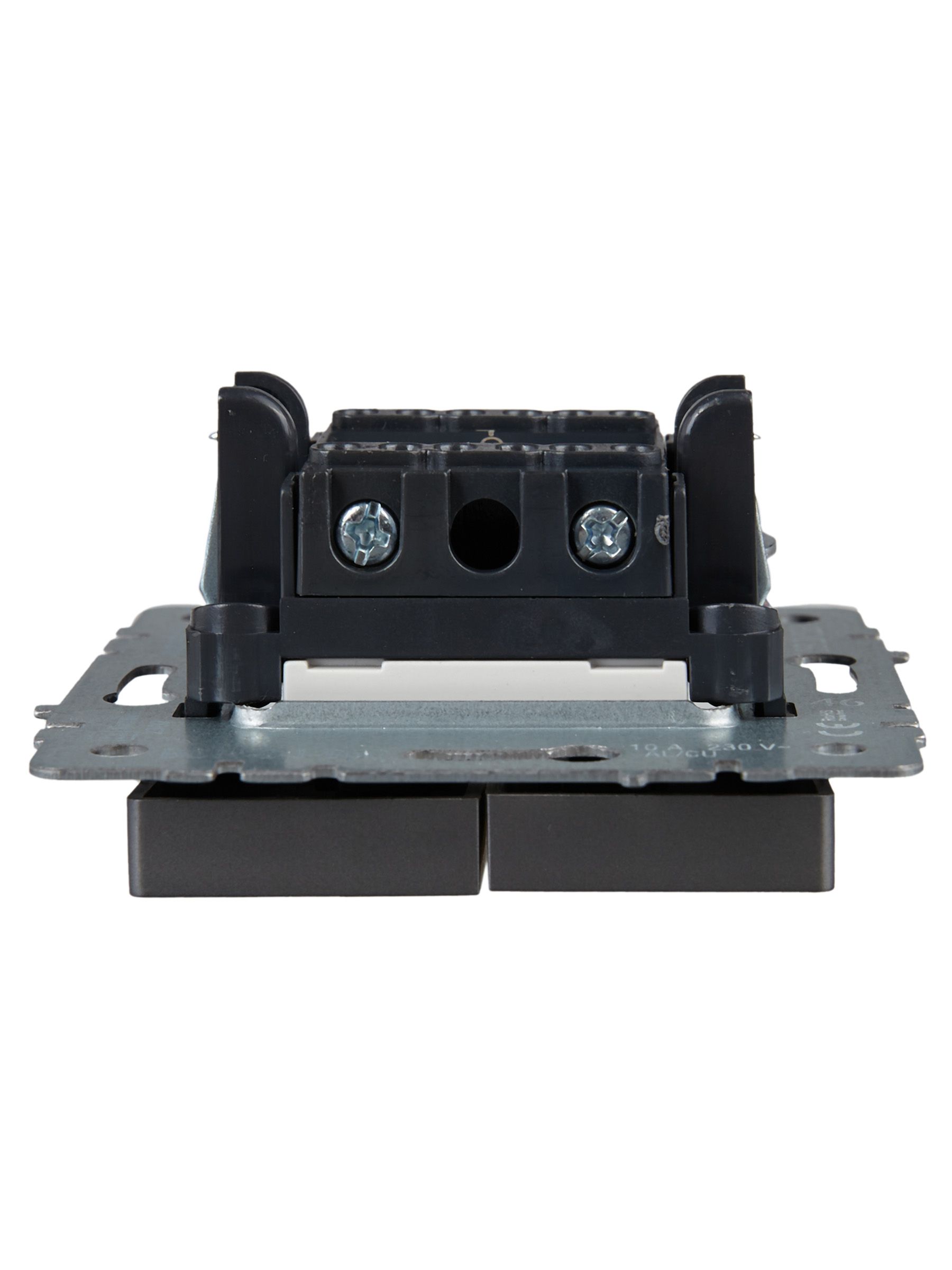             Индикациялы 2-пернелі ажыратқыш, 10A ВС10-2-1-БрС болат ИЭК    