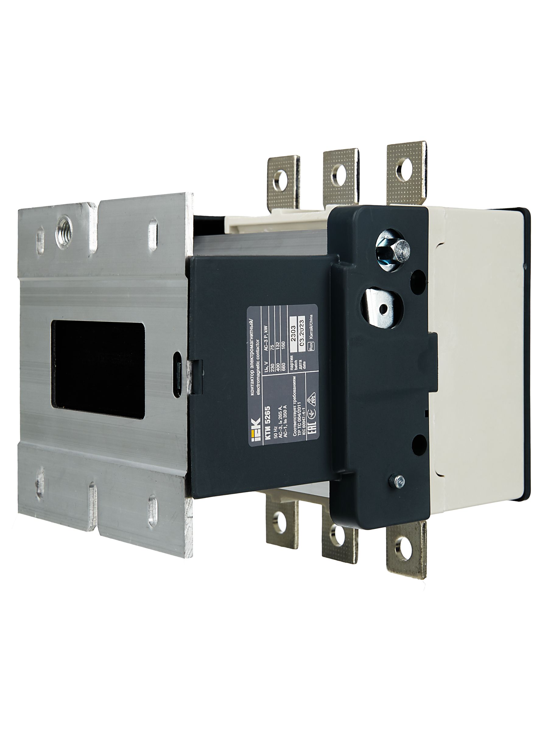             Контактор КТИ-5265 265A 400V/AC3 IEK    