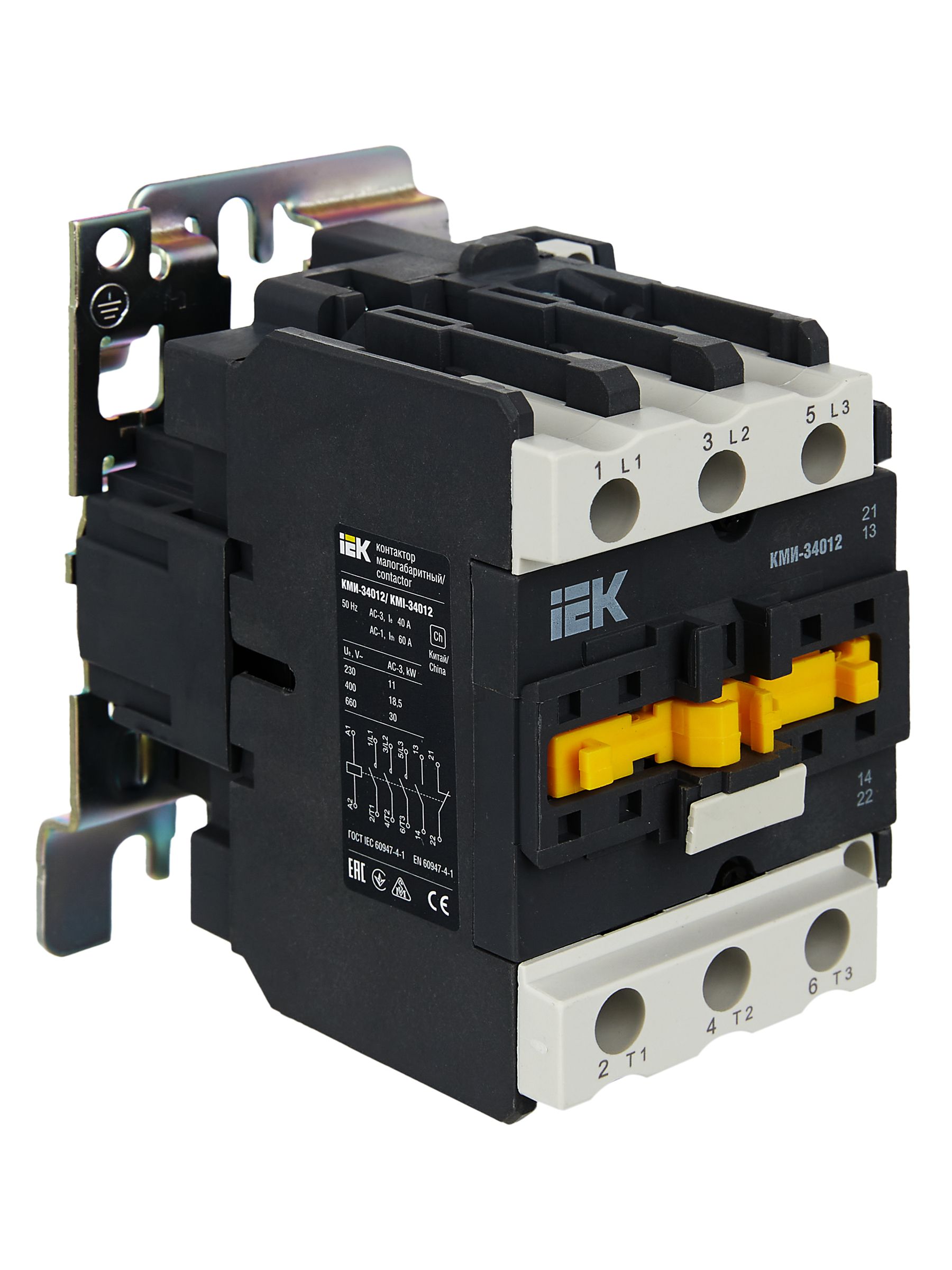             Контактор КМИ-34012 40А 400В ИЭК    