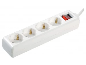 Удлинитель У04К-выкл. 4 места 2Р+РЕ 5м ИЭК