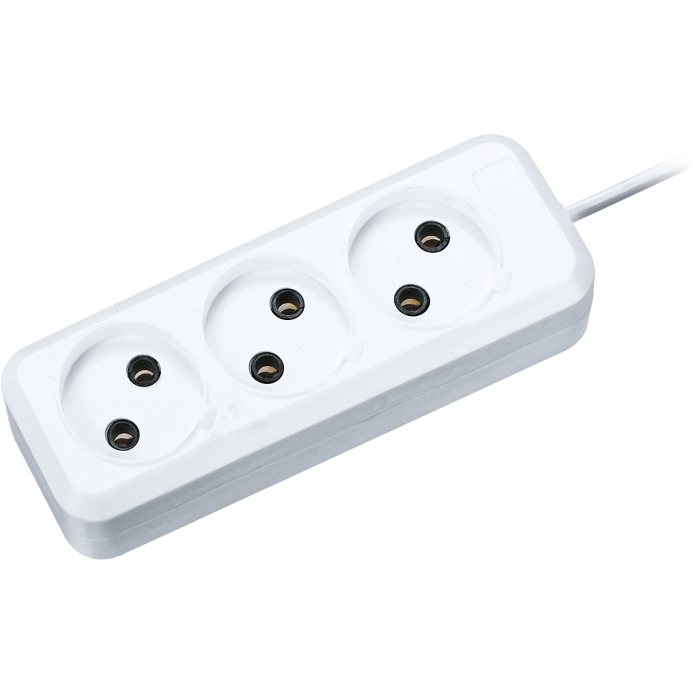             Ұзартқыш сым NPE-S1-03-150-X-2*0,75 жерлендірусіз 3 ұялы 71 448 Navigator    
