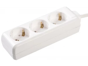 Удлинитель У03 3 места 2Р+РЕ 3м 16А/250В  ИЭК