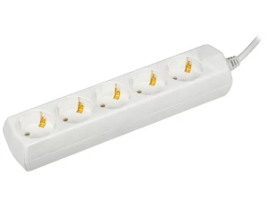 Удлинитель У05 5 мест 2P+PE/5м 3х1мм2 10А/250В GENERICAИЭК