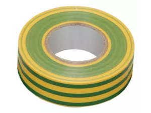Изолента 0,13*15 мм желто-зеленая 20 метров ИЭК