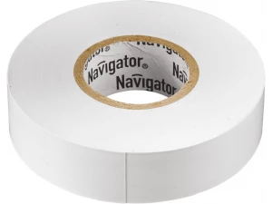 Изолента NIT-B15-10/WH белая 71 228 Navigator