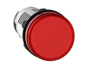 Сигнальная лампа 22мм 230В красная /XB7EV04MP/