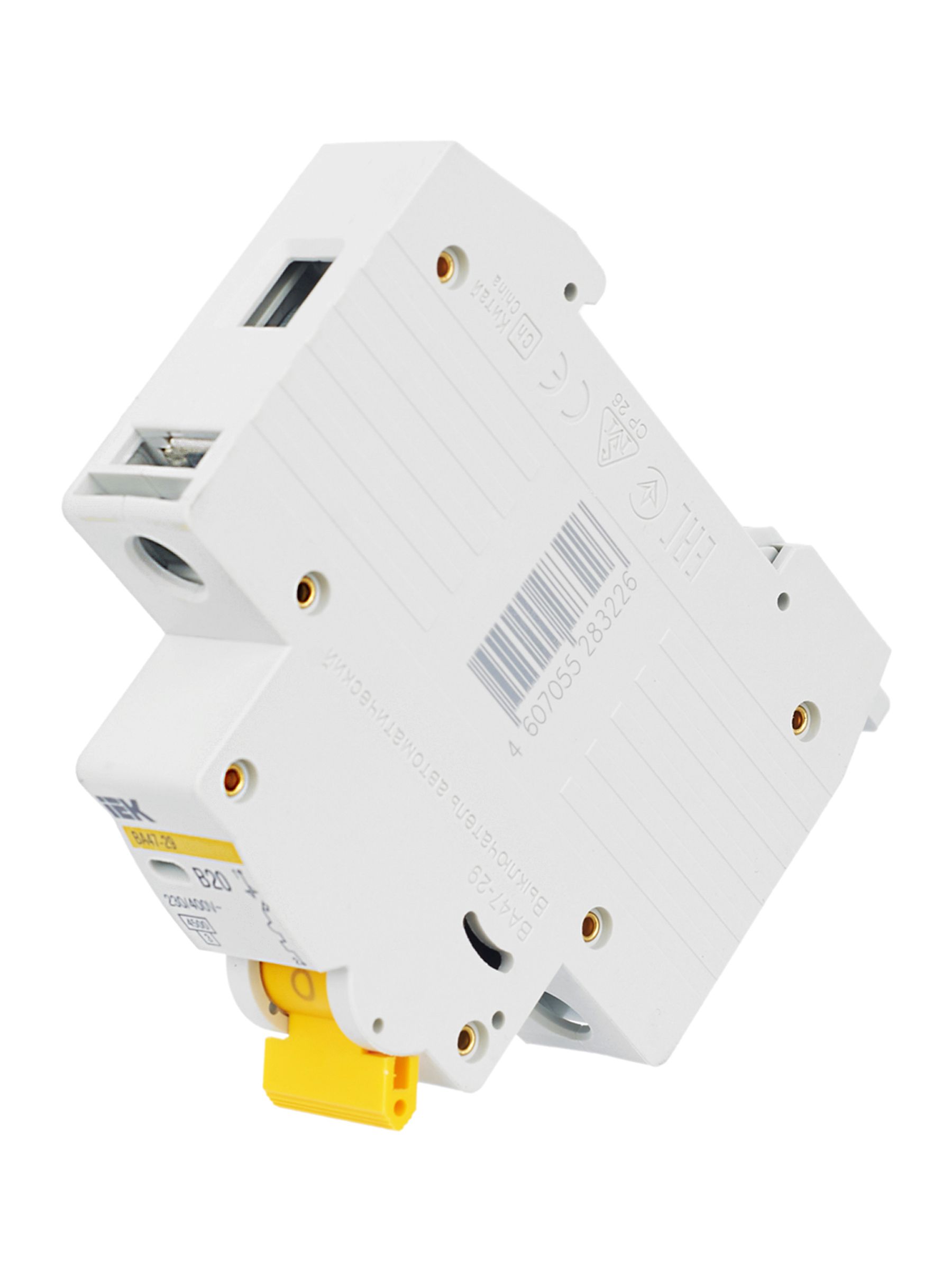             Автоматтық ажыратқыш 1Р ВА 47-29 20 А В сипаттама ИЭК    