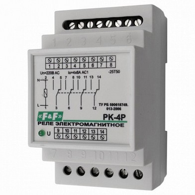             РК-4Р 220 электромагниттік реле    