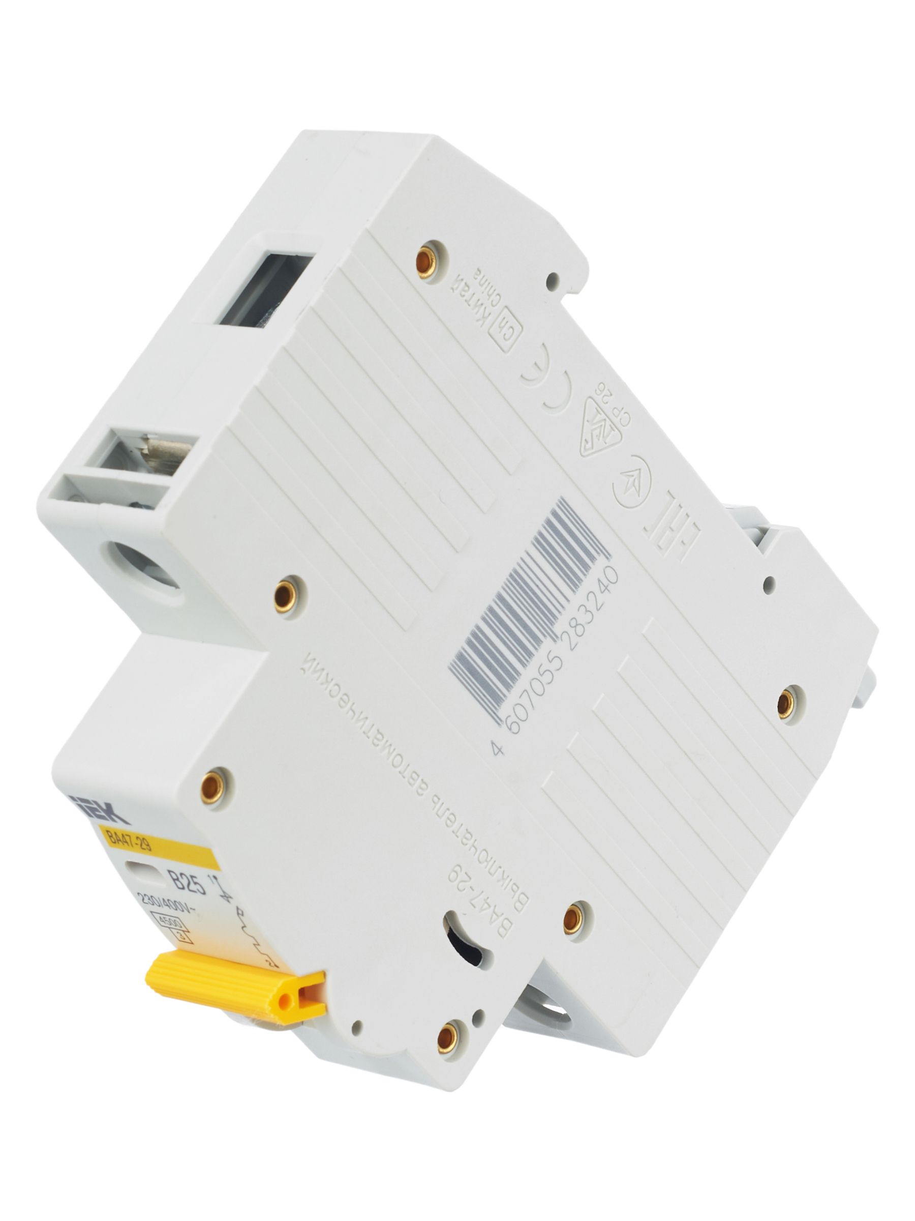             Автоматтық ажыратқыш 1Р ВА 47-29 25 А сипаттама В ИЭК    