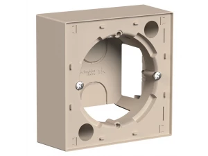 Коробка для наружного монтажа Песочный /ATN001200/