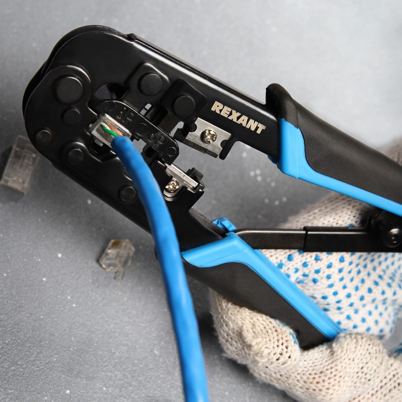             Crimper REXANT HT-568R TAIWAN  8P8C, 6P6C қысу арналған    