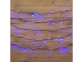 Гирлянда Твинкл Лайт 15 м, қою жасыл ПВХ, 120 LED, көк түсті