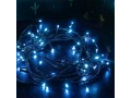 Гирлянда Твинкл Лайт 6 м, қою жасыл ПВХ, 40 LED, көк түсті