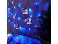 Гирлянда Твинкл Лайт 6 м, қою жасыл ПВХ, 40 LED, көк түсті