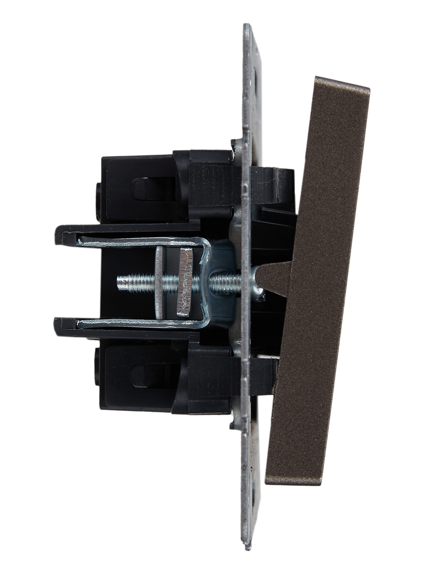             BRITE 1-пернелі айқаспалы ажыратқышы 10А ВС10-1-3- БрТБ қара қола IEK    