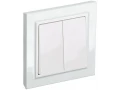             BRITE Ажыратқыш 2-пернелі 10А жиынтықта ВСР10-2-0- БрБ ақ ИЭК    