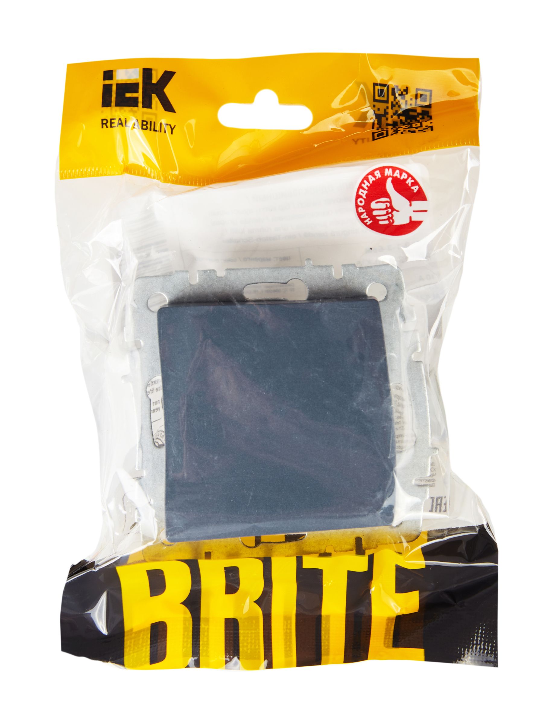             BRITE 1-пернелі айқаспалы ажыратқышы 10А ВС10-1-3- БрМ маренго ИЭК    