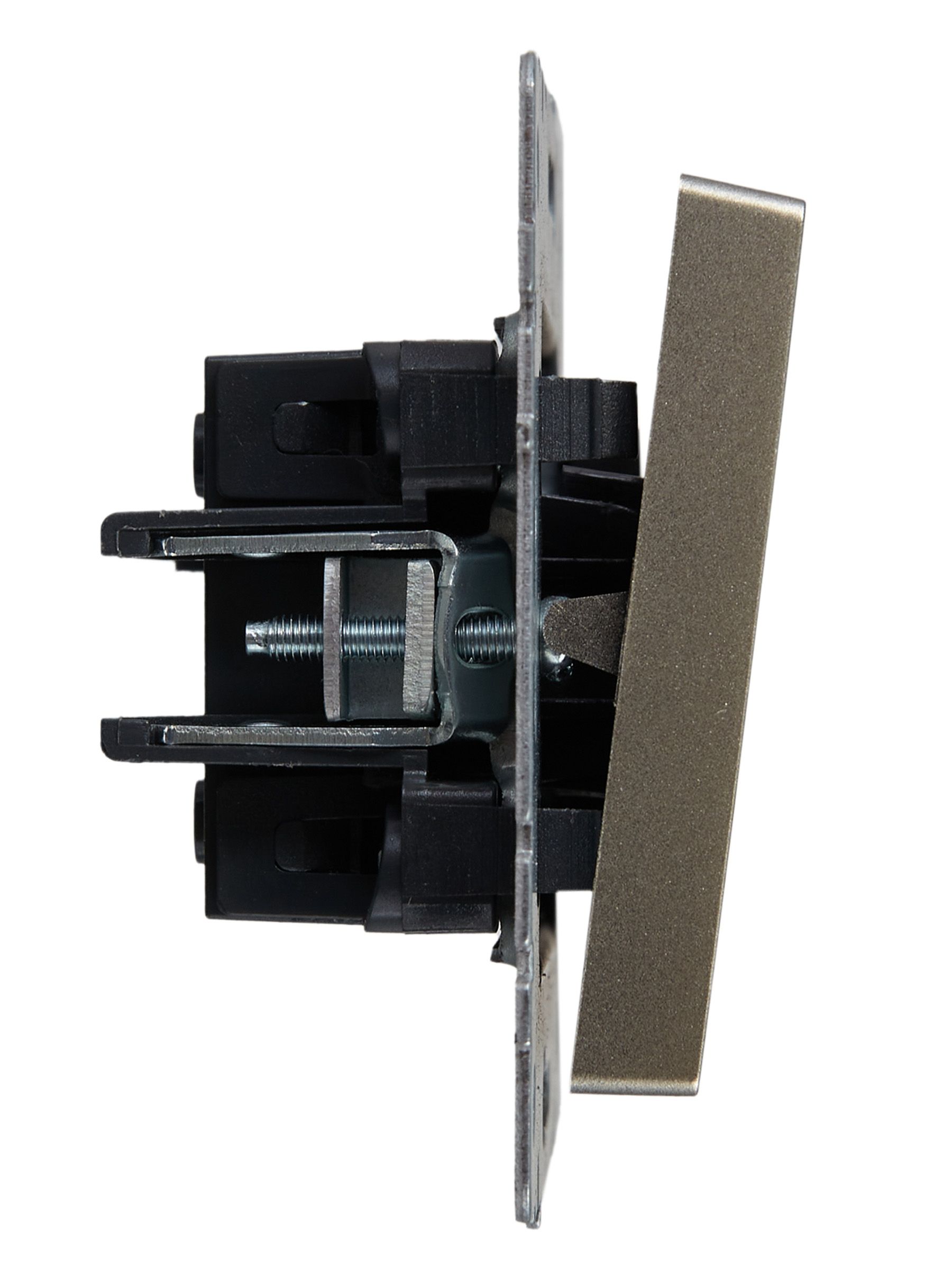             BRITE 1-пернелі айқаспалы ажыратқышы 10А ВС10-1-3- БрШ шампан ИЭК    