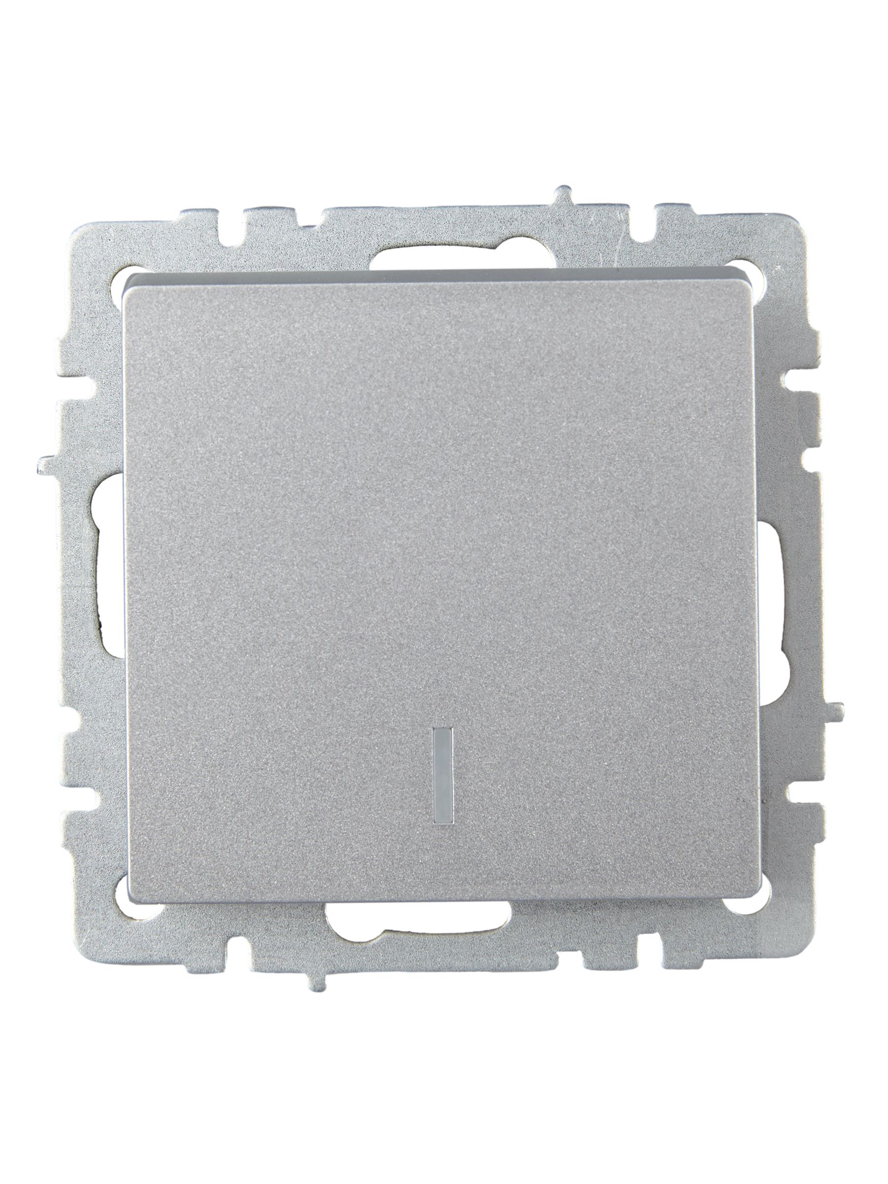             BRITE 10А ВС10 индикациясы бар 1-пернелі өтпелі ажыратқыш-1-7- БрА алюминий ИЭК    