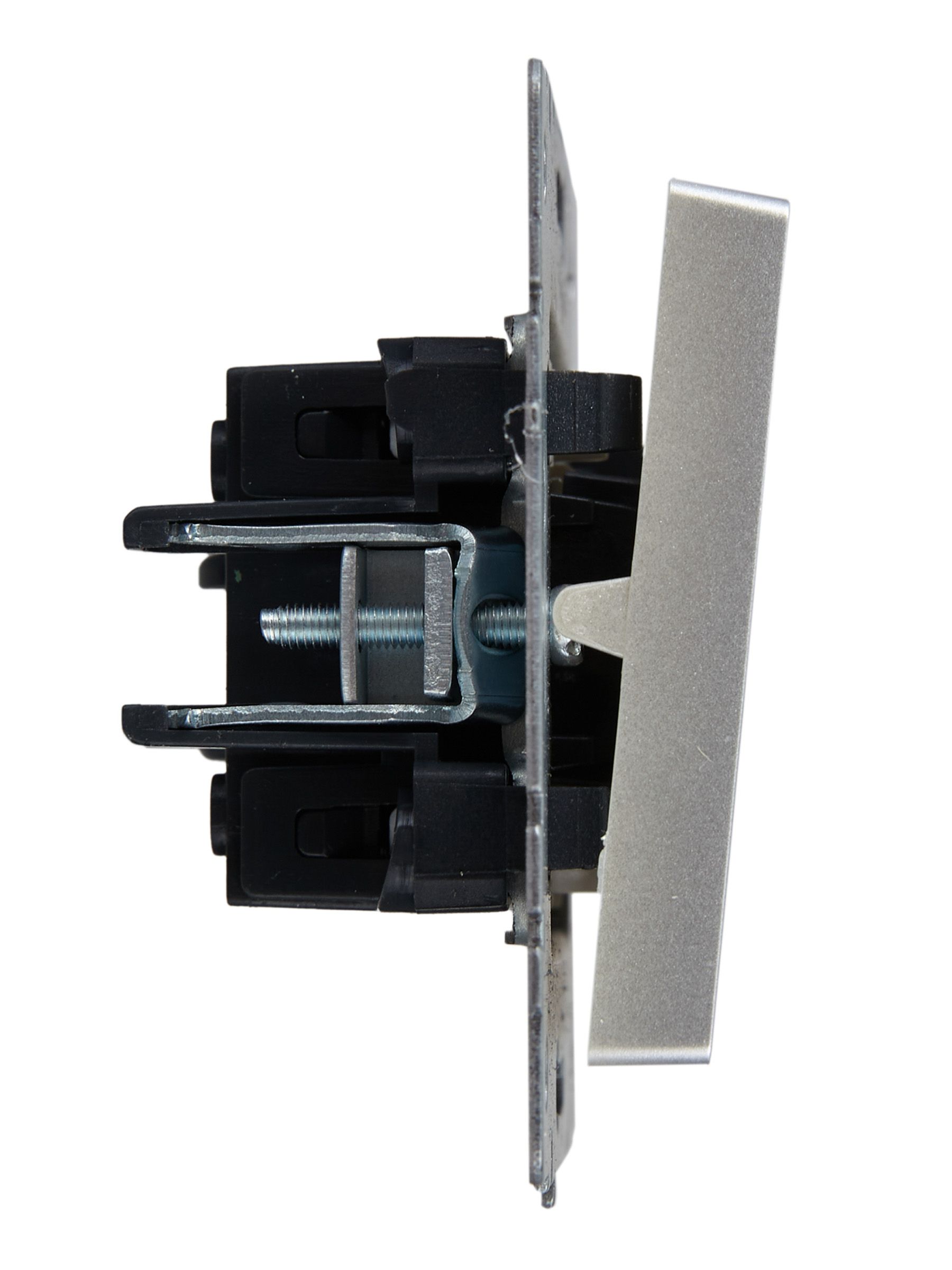             BRITE 10А ВС10 индикациясы бар 1-пернелі өтпелі ажыратқыш-1-7- БрА алюминий ИЭК    