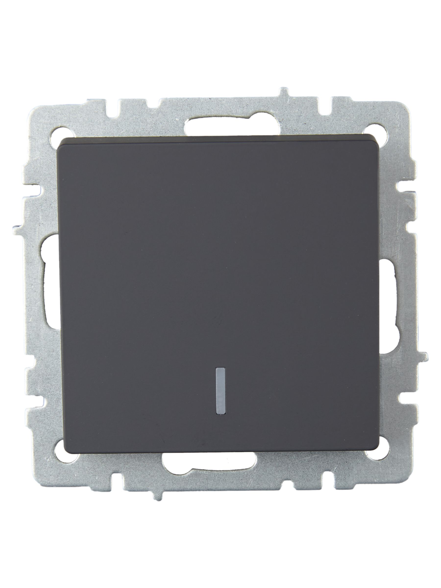             BRITE 10А ВС10 индикациясы бар 1-пернелі өтпелі ажыратқыш-1-7- БрГ графит ИЭК    