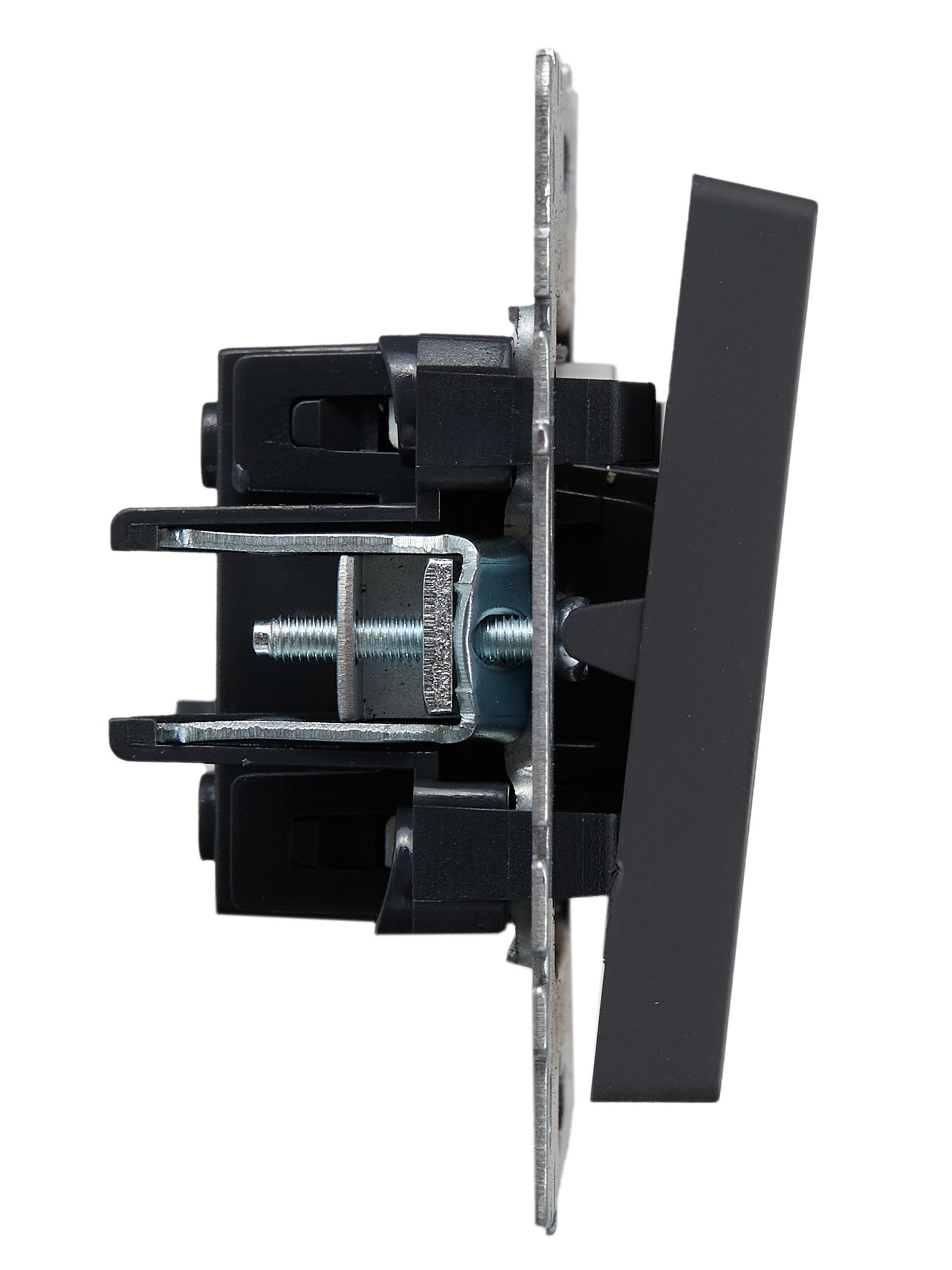             BRITE 10А ВС10 индикациясы бар 1-пернелі өтпелі ажыратқыш-1-7- БрГ графит ИЭК    