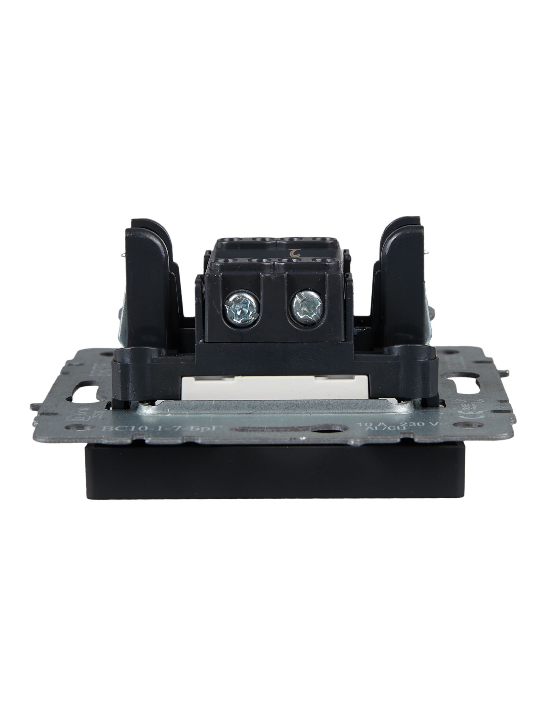             BRITE 10А ВС10 индикациясы бар 1-пернелі өтпелі ажыратқыш-1-7- БрГ графит ИЭК    