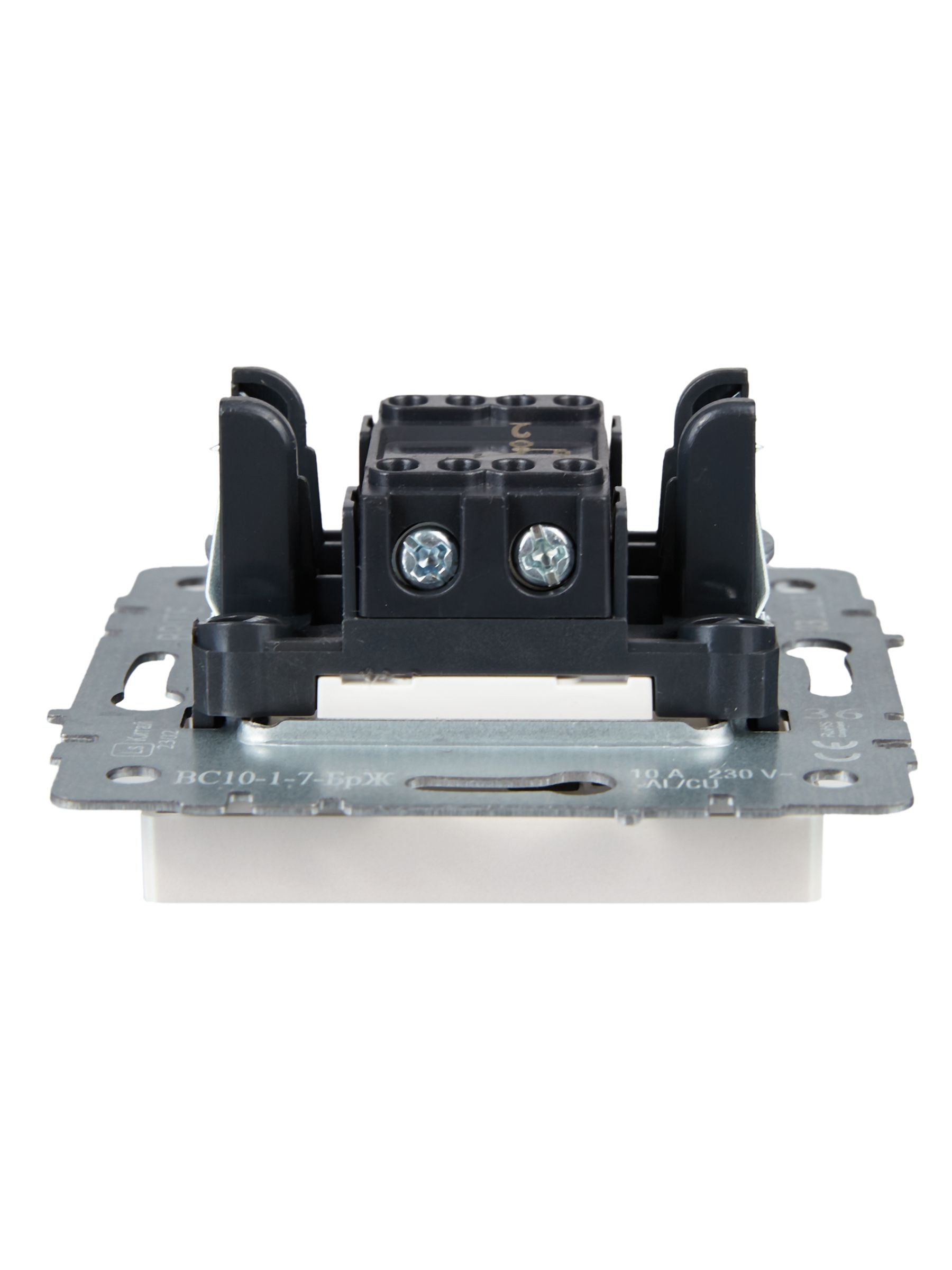             BRITE 10А ВС10 индикациясы бар 1-пернелі өтпелі ажыратқыш-1-7- БрЖ інжу ИЭК    