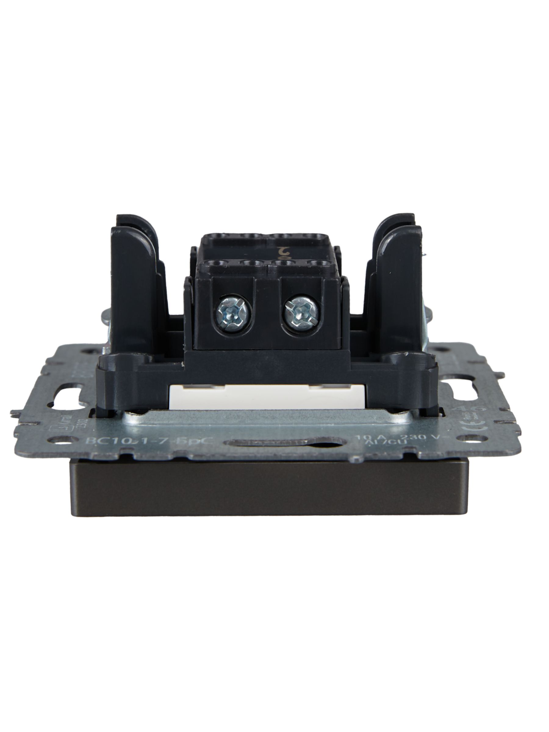             BRITE 10А ВС10 индикациясы бар 1-пернелі өтпелі ажыратқыш-1-7- БрС болат ИЭК    