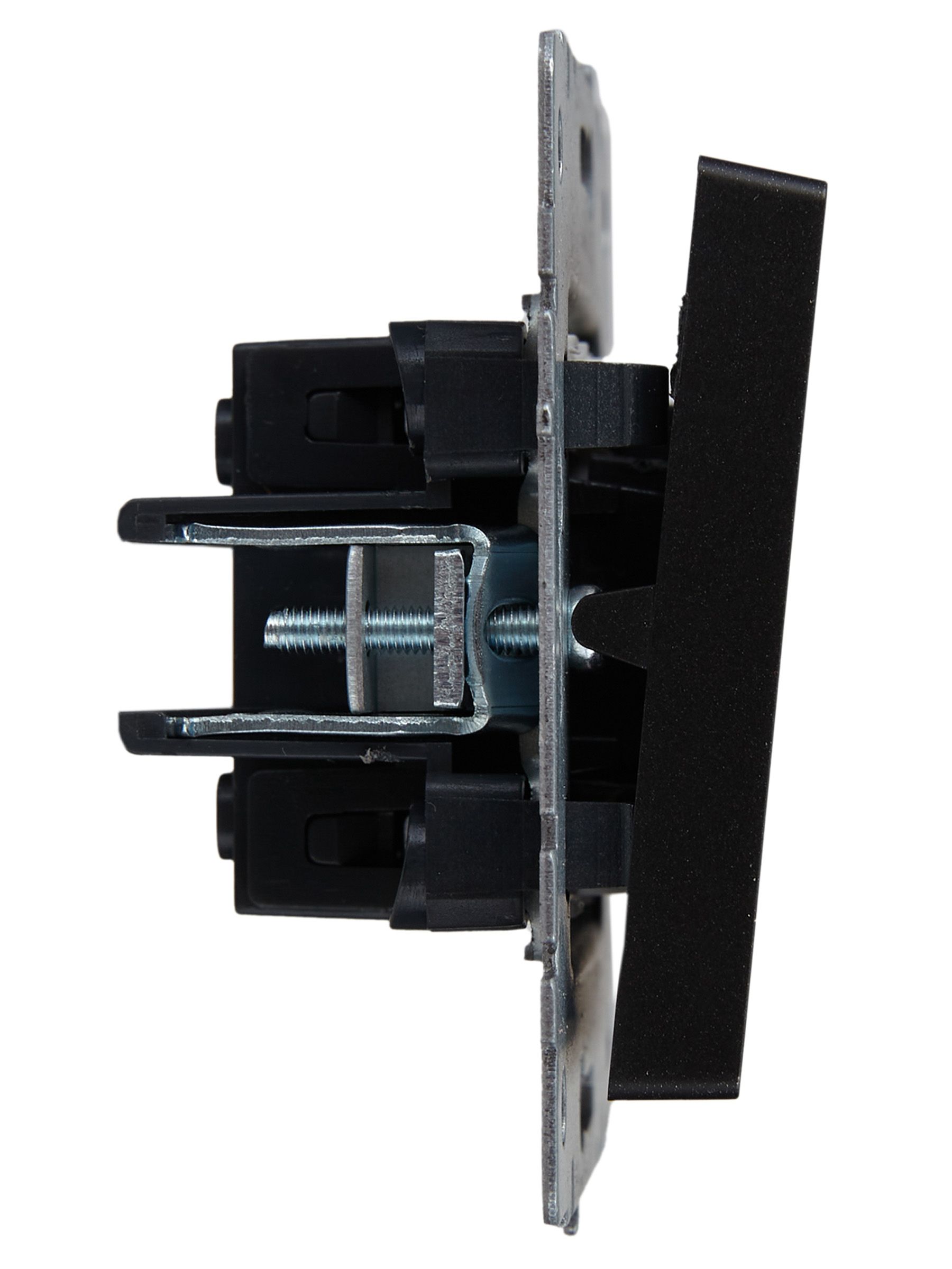             BRITE 10А ВС10 индикациясы бар 1-пернелі өтпелі ажыратқыш-1-7- БрЧ қара ИЭК    