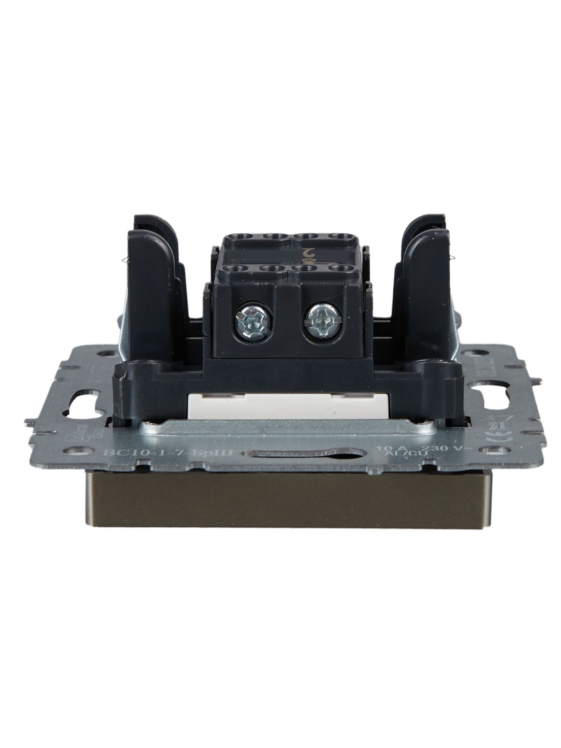             BRITE 10А ВС10 индикациясы бар 1-пернелі өтпелі ажыратқыш-1-7- БрШ шампан ИЭК    