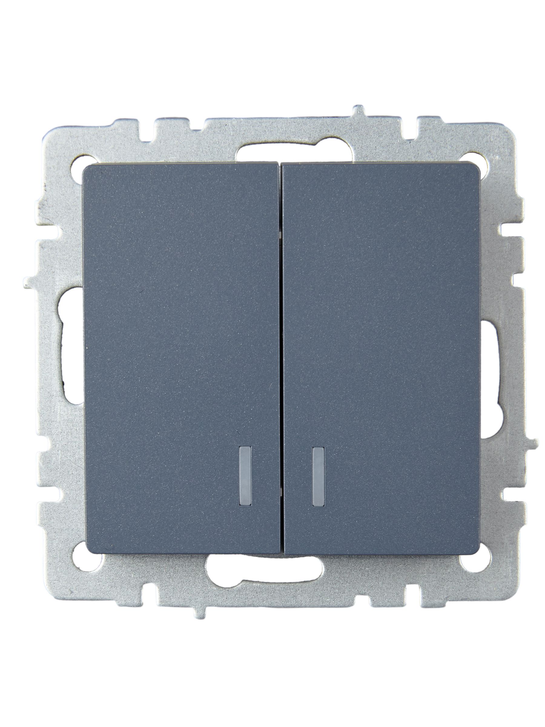             BRITE 10А ВС10 индикациясы бар 2-пернелі ажыратқыш-2-1- БрМ маренго ИЭК    