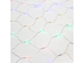 Гирлянда Тор 1,5х1,5м, мөлдір ПВХ, 150 LED КӨП ТҮСТІ