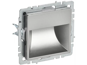 BRITE Подсветка светодиодная встраиваемая ПЛ20-БрС сталь ИЭК