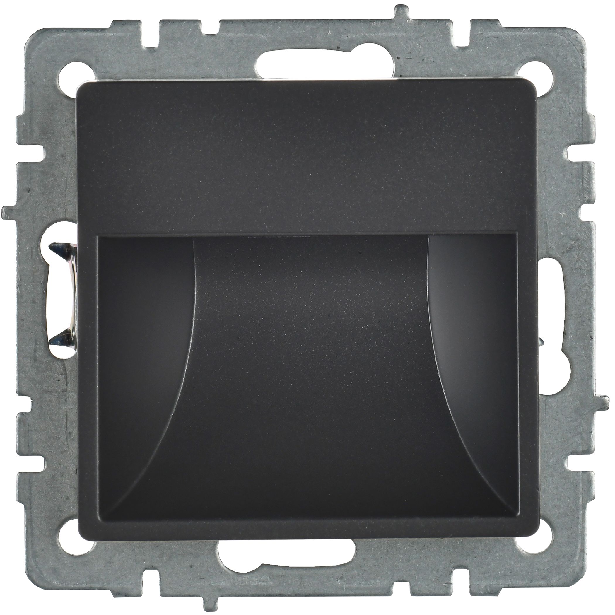             BRITE жарықдиодты жарықтандырғыш кіріктірілген PL20-BRCH қара IEK    