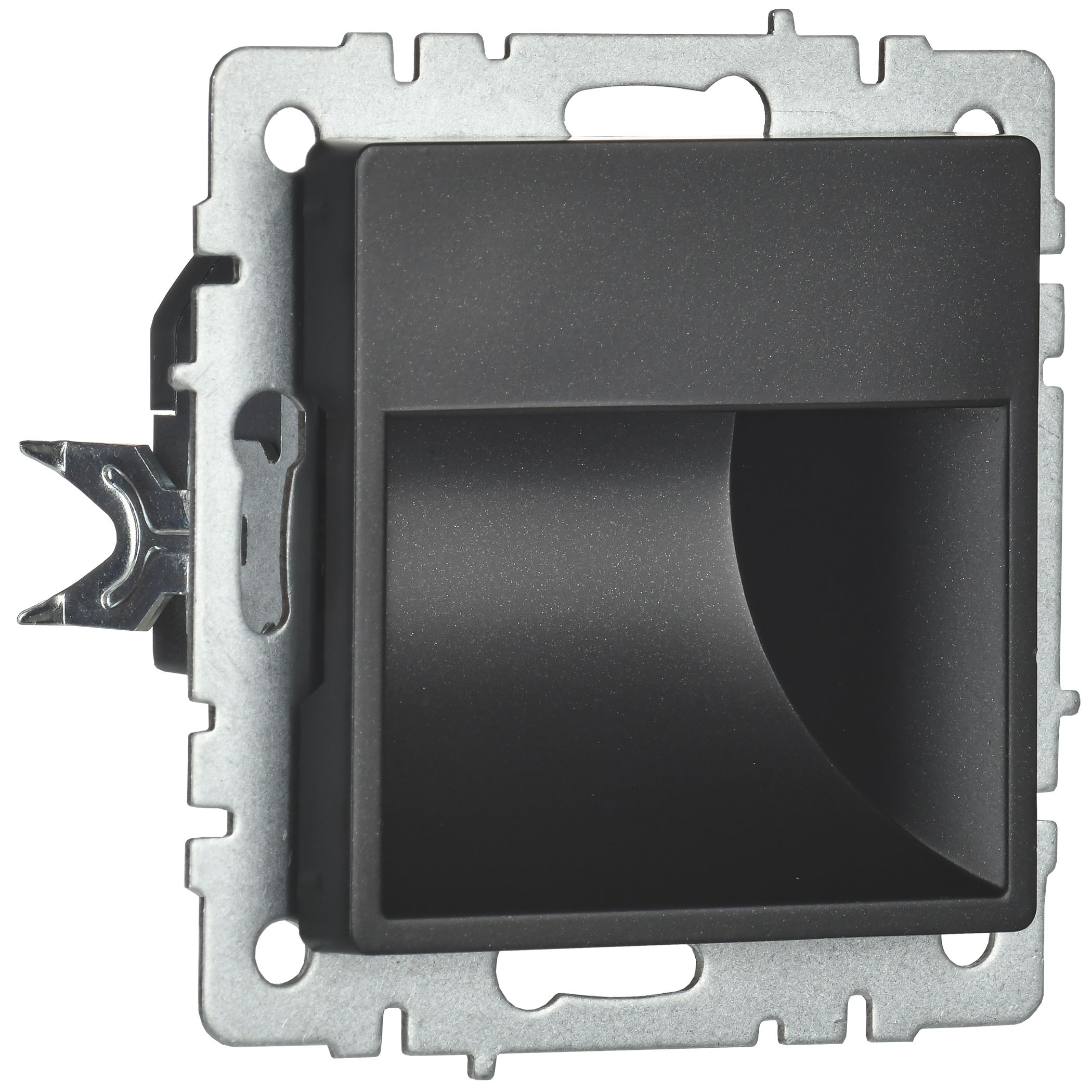             BRITE жарықдиодты жарықтандырғыш кіріктірілген PL20-BRCH қара IEK    