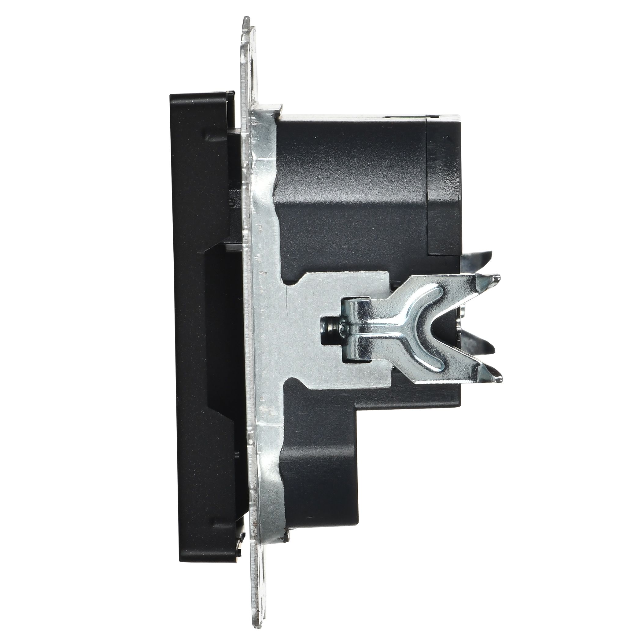             BRITE жарықдиодты жарықтандырғыш кіріктірілген PL20-BRCH қара IEK    