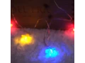 Гирлянда жарықдиодты Жұлдыз 1,5 м, 10 LED, мөлдір ПВХ, көп түсті жарқырау, 2 х АА (батареялар кірмейді) NEON-NIGHT